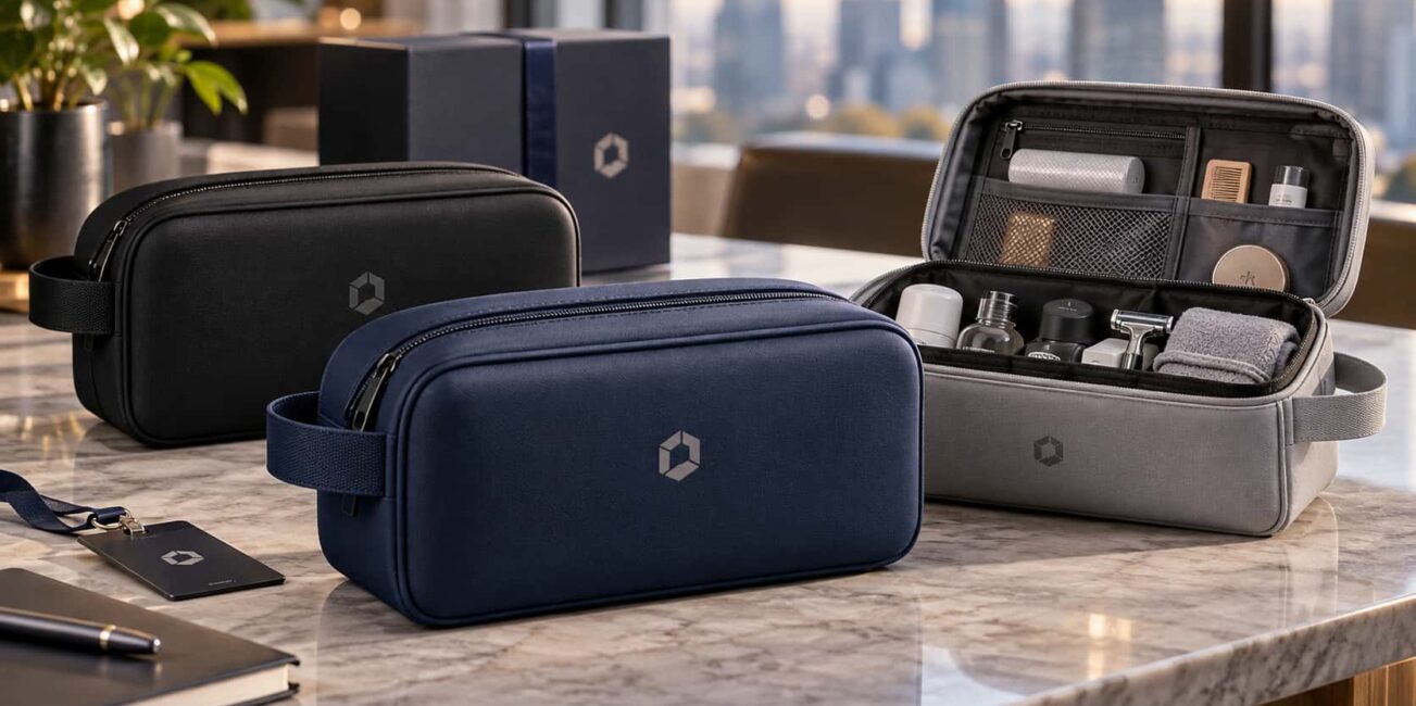 Necessaire personalizada para empresas: quando usar como brinde
